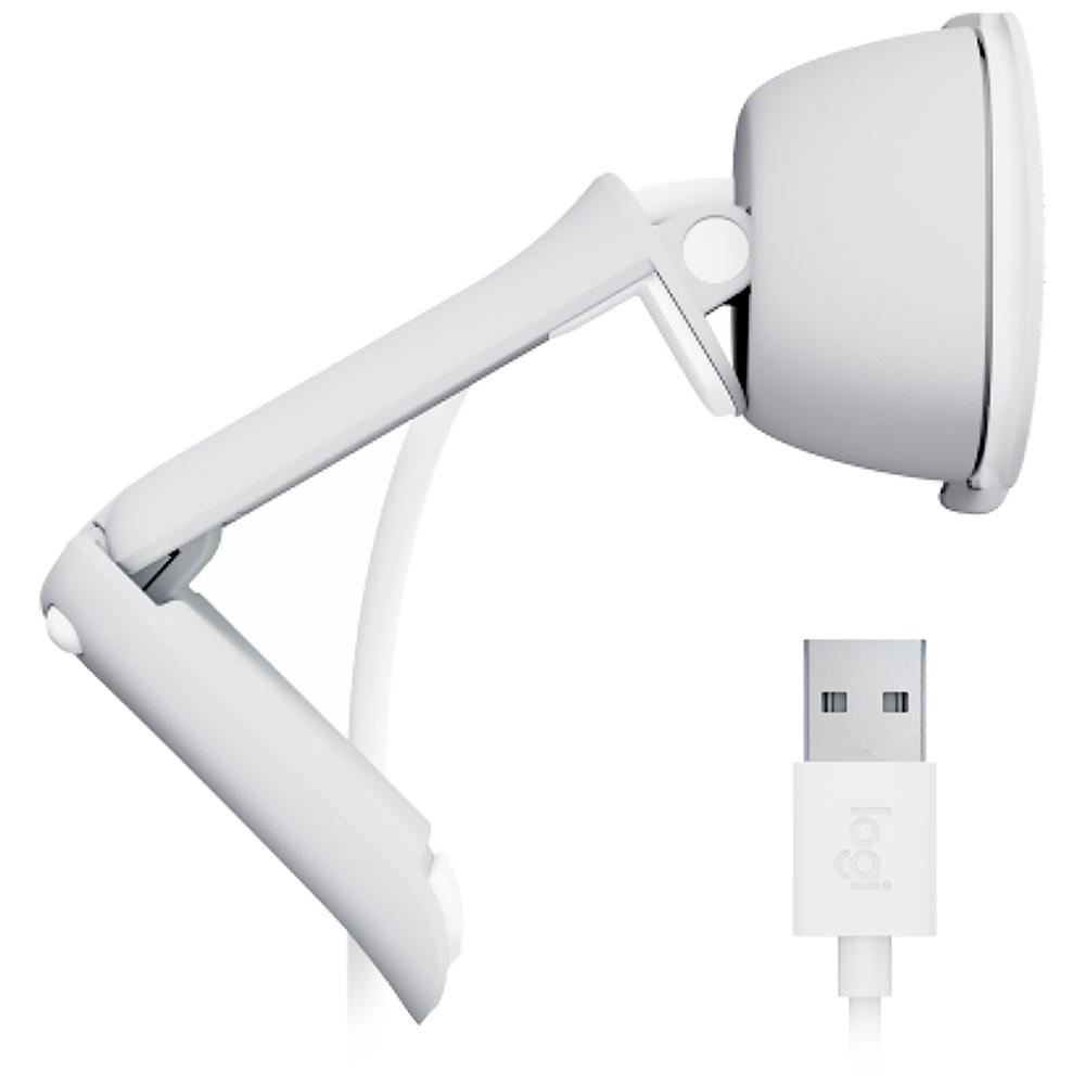 Foto 5 pulgar | Webcam Logitech Brio 100 Full Hd 1080p Usb Microfono Integrado Off White