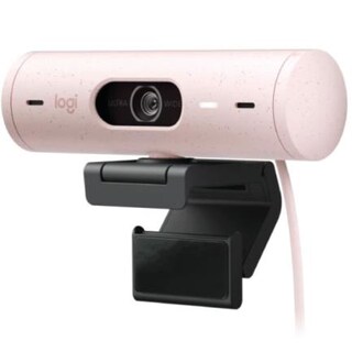 Foto 3 | Cámara Web Logitech Brio 500 Fhd Resolución 1080p Corrección Iluminación Encuadre Automático Color Rosa