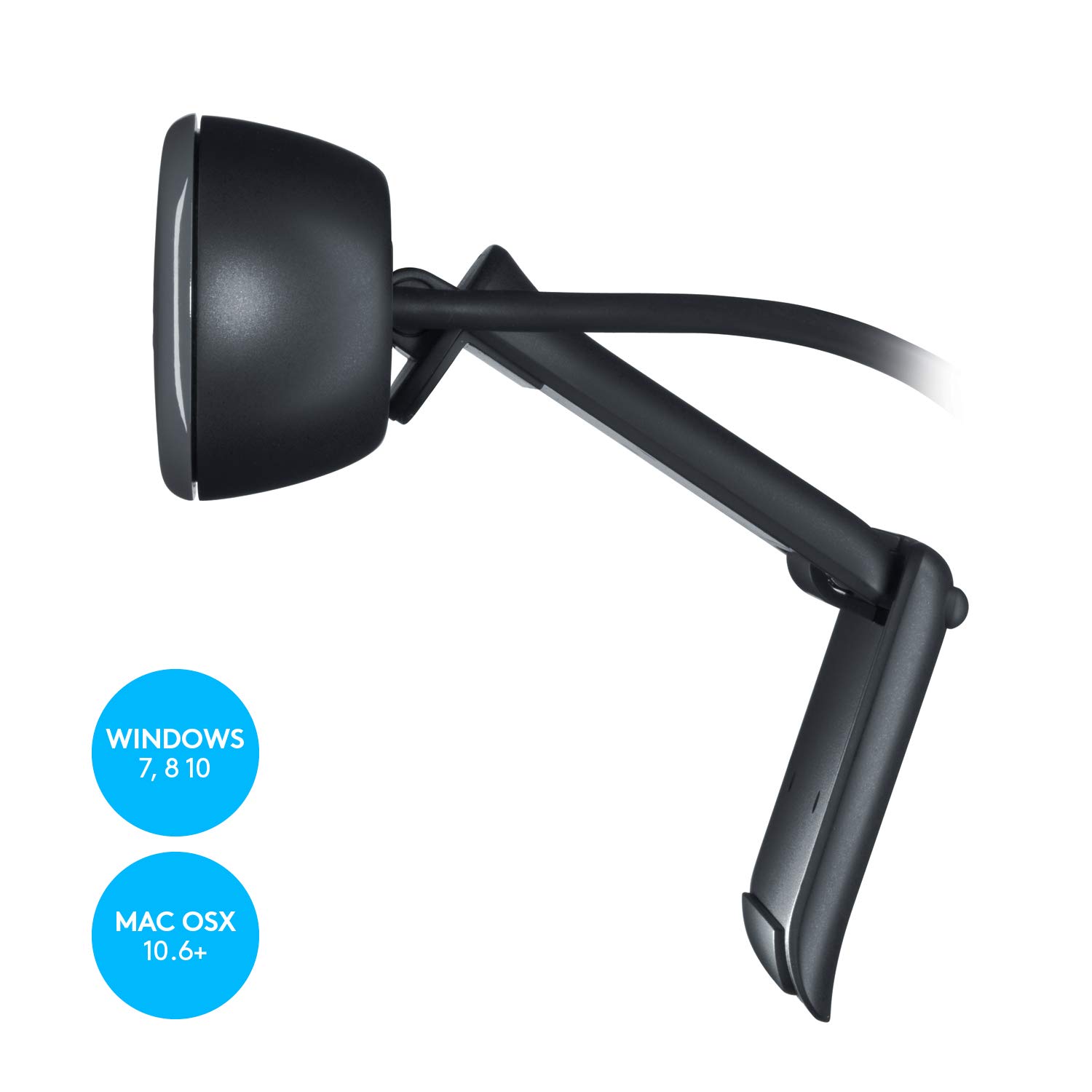 Foto 7 pulgar | Webcam Logitech C270 Hd 720p 1mp Negra - Venta Internacional.