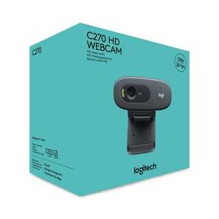 Foto 7 | Webcam Logitech C270 Hd 720p 1mp Negra - Venta Internacional.