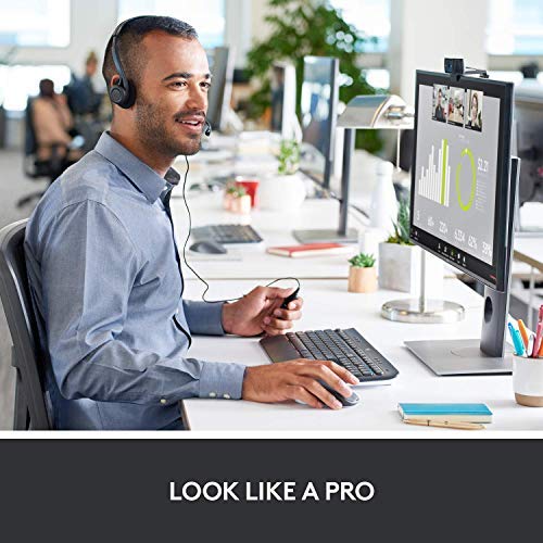 Foto 7 | Cámara Web Logitech C920x Hd Pro + Litra Glow Light Para Creadores - Venta Internacional.
