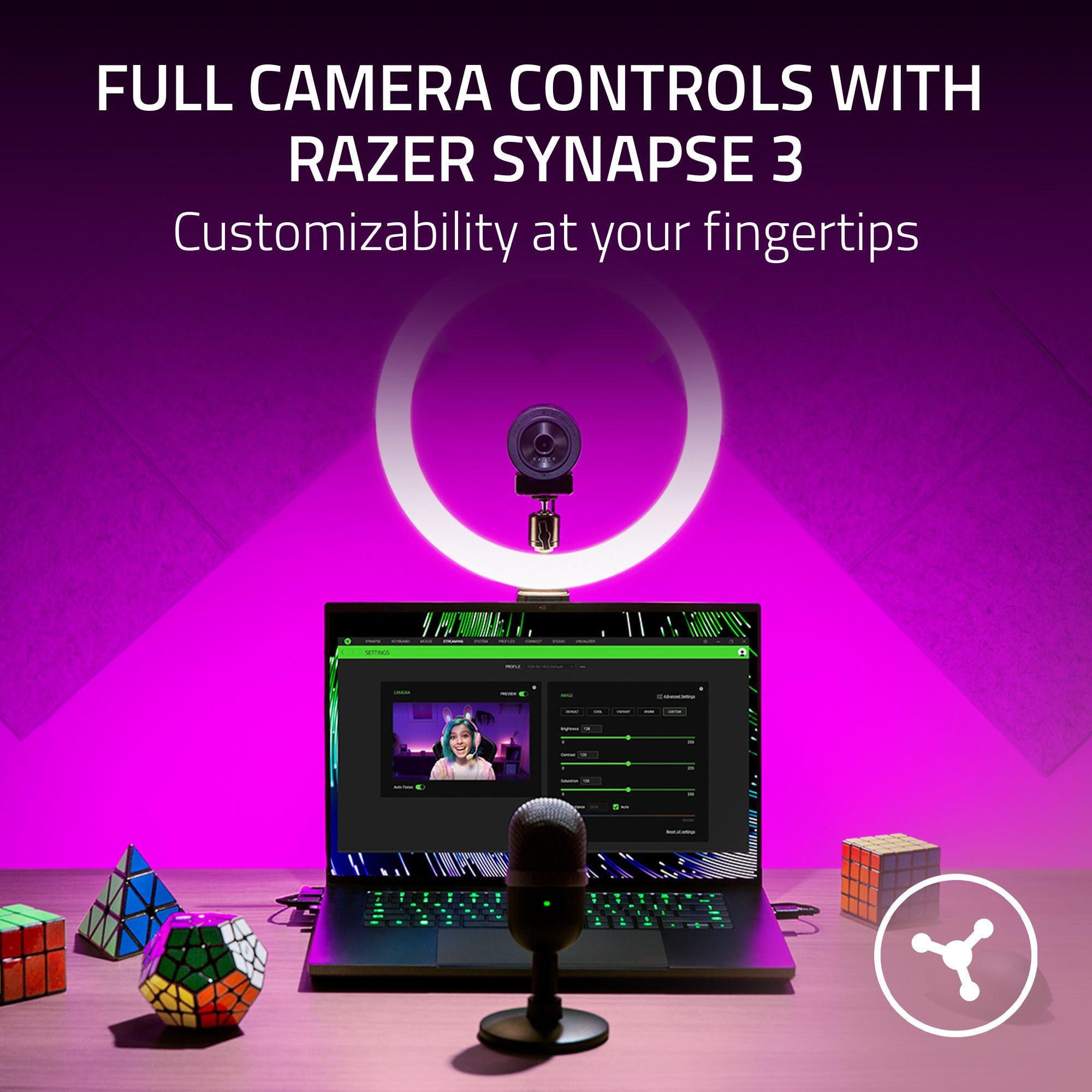 Foto 6 pulgar | Cámara Web Razer Full Hd 1080p 30 Fps-Venta Internacional