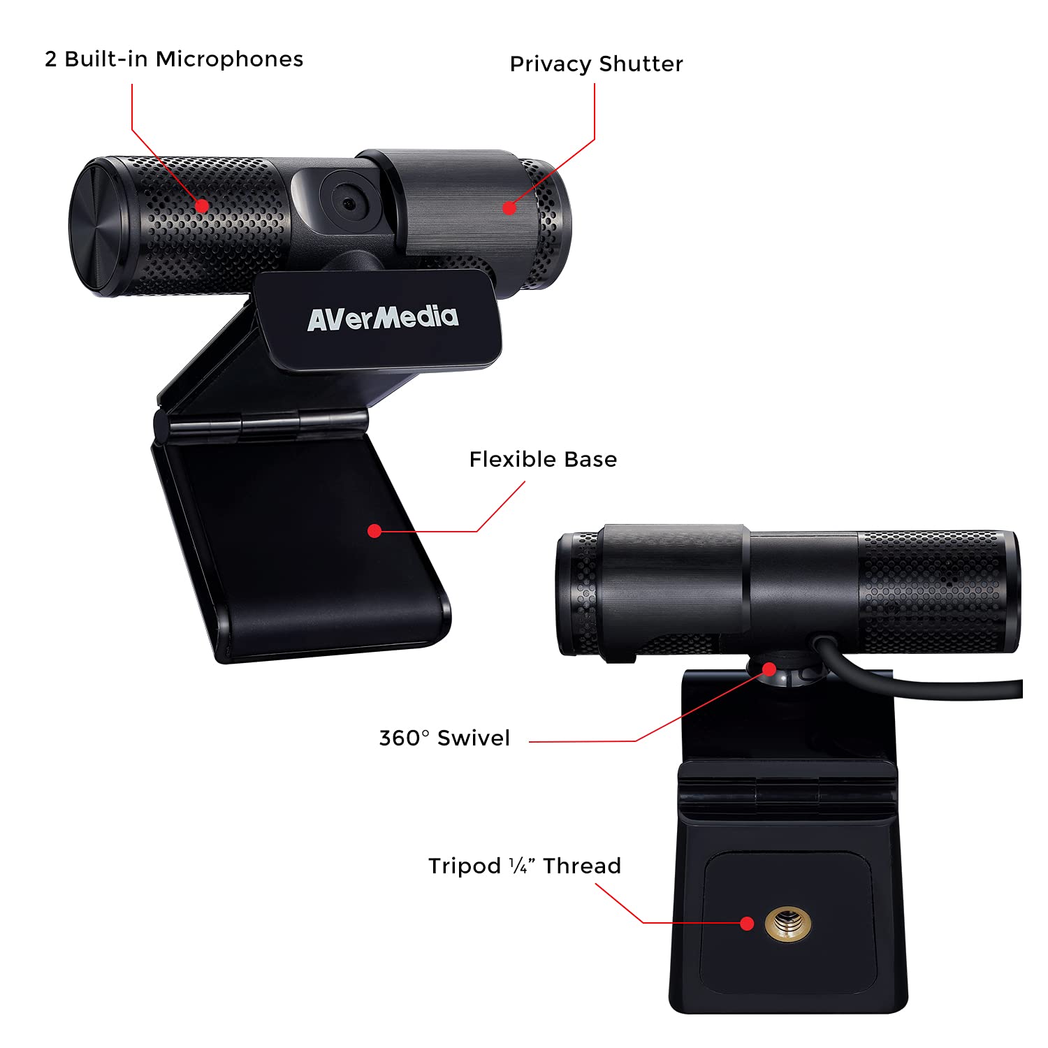 Foto 4 pulgar | Cámara Web Avermedia Live Streamer Cam 313 Full Hd 1080p - Venta Internacional.