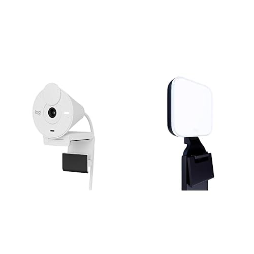 Foto 1 | Cámara Web Logitech Brio 300 Full Hd Con Obturador De Privacidad Y Luz - Venta Internacional.