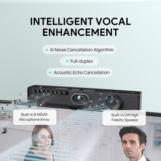 Foto 4 | Sistema De Cámara Para Salas De Conferencias Yealink Uvc34 4k 8mp - Venta Internacional.