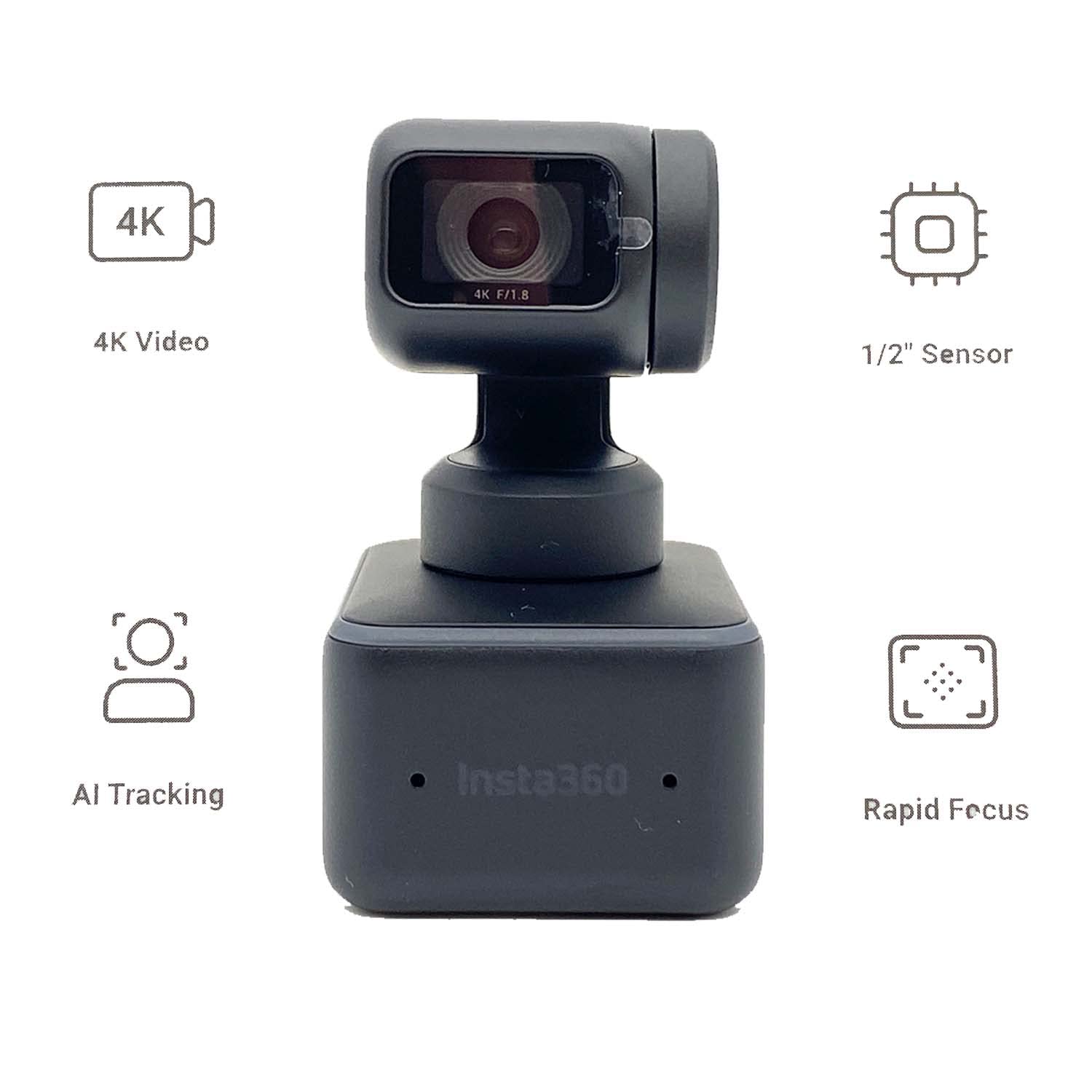 Foto 6 pulgar | Cámara Web Insta360 Link Ptz 4k Con 1/2 Sensor, Seguimiento Por Ia - Venta Internacional.