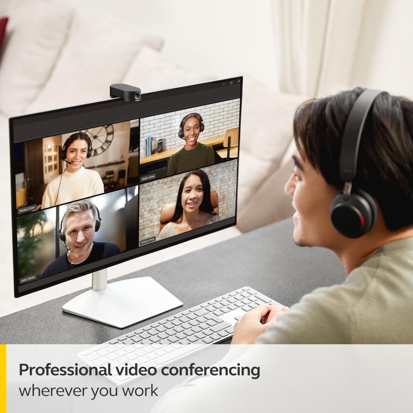 Foto 2 | Cámara De Videoconferencia Jabra Panacast 20 4k Ultra-hd - Venta Internacional.