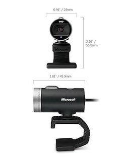 Foto 2 | Cámara Web Microsoft Lifecam Cinema Para Empresas 720p Hd Negra - Venta Internacional.