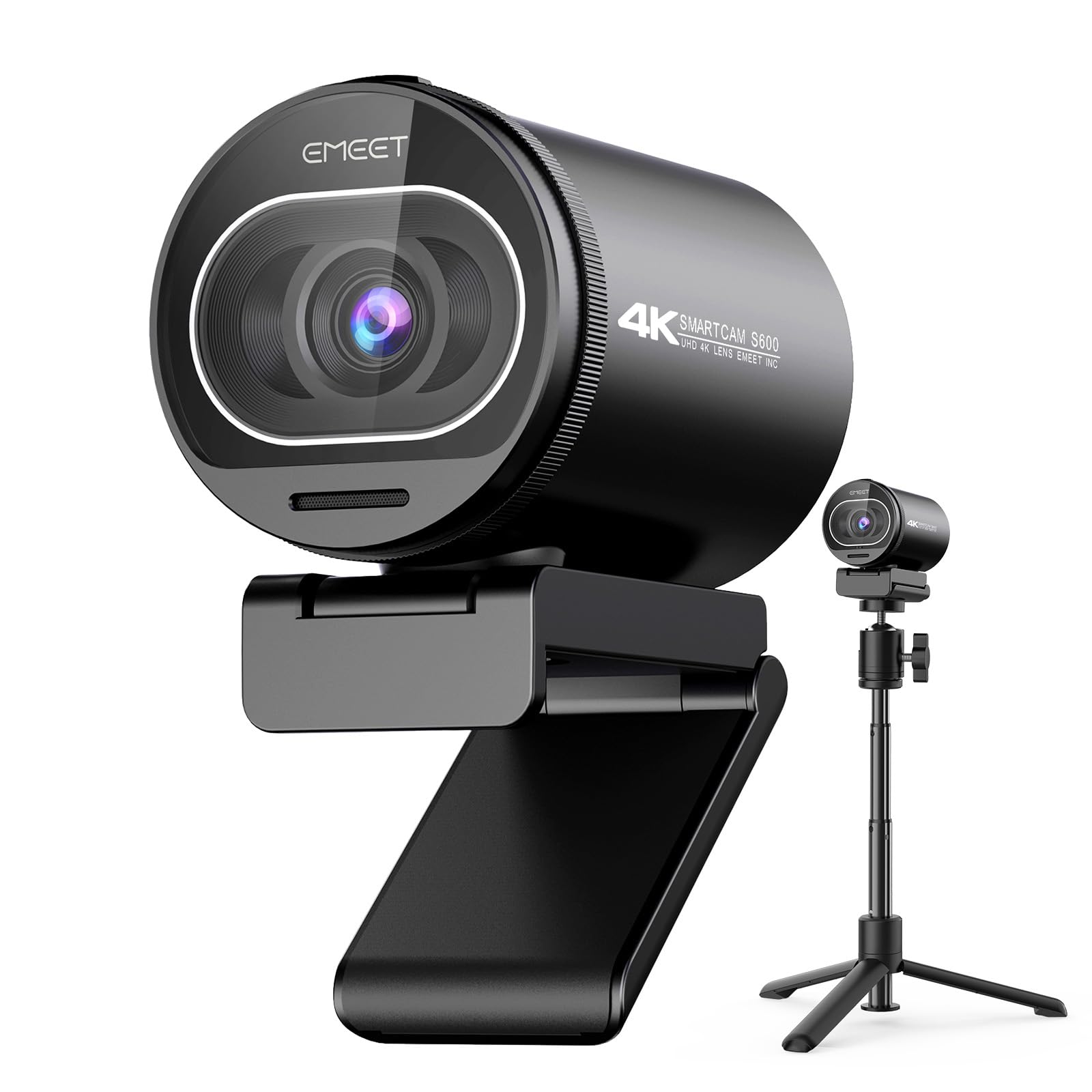 Foto 1 | Cámara Web Emeet S600 4k Con Trípode Para Streaming Con Sensor Sony - Venta Internacional.
