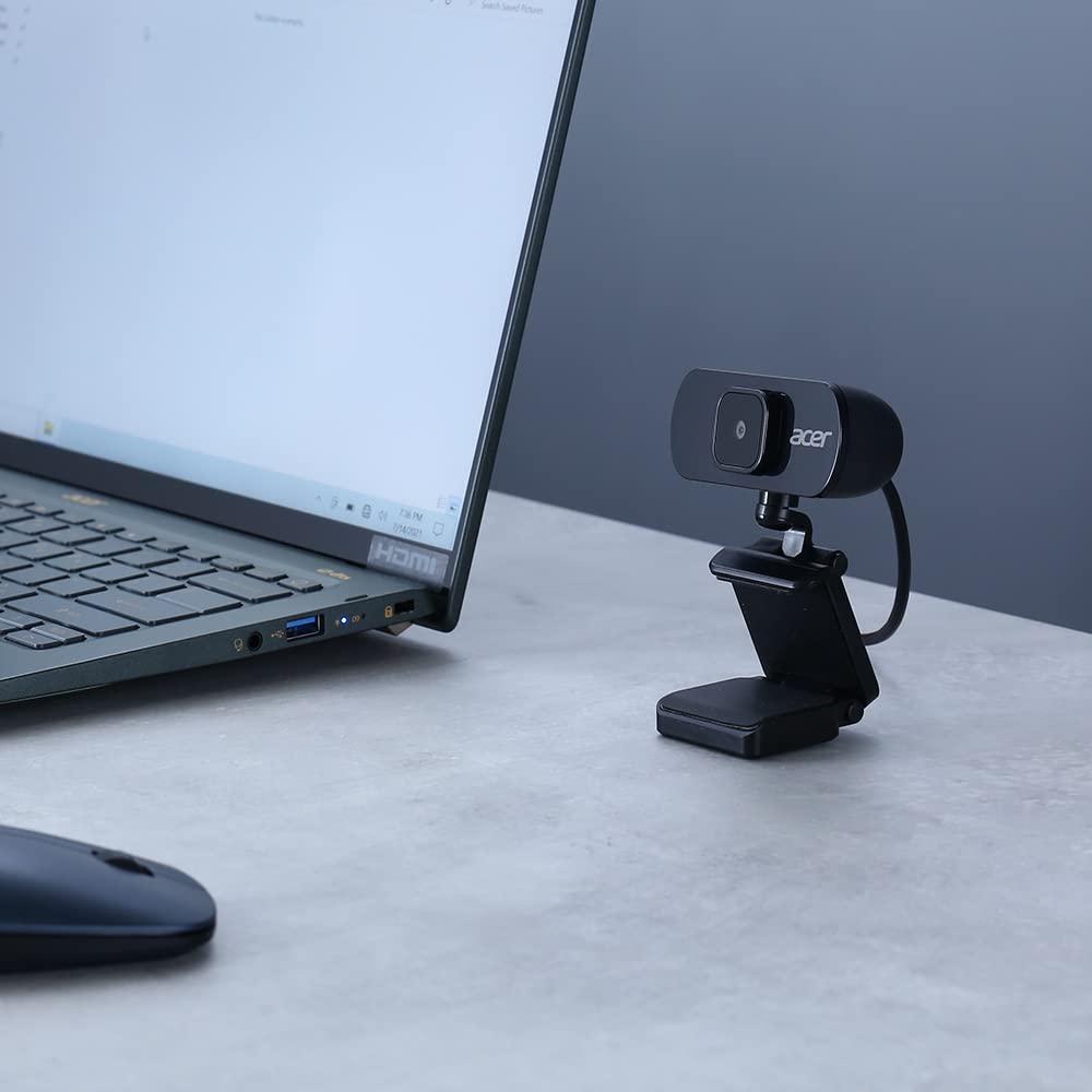 Foto 2 | Cámara Web Acer Full Hd Usb Streaming De 2 Mp 1080p Con Micrófono - Venta Internacional.