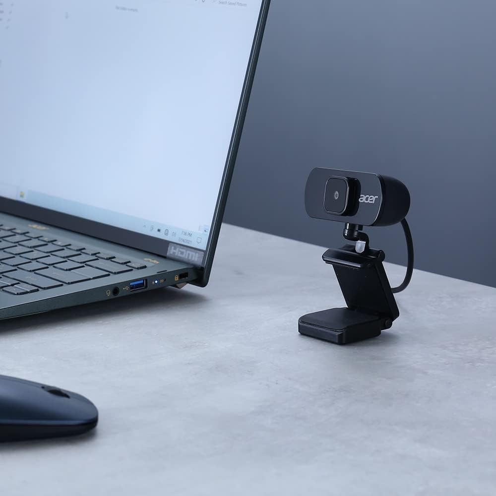 Foto 3 | Cámara Web Acer Full Hd Usb Streaming De 2 Mp 1080p Con Micrófono - Venta Internacional.