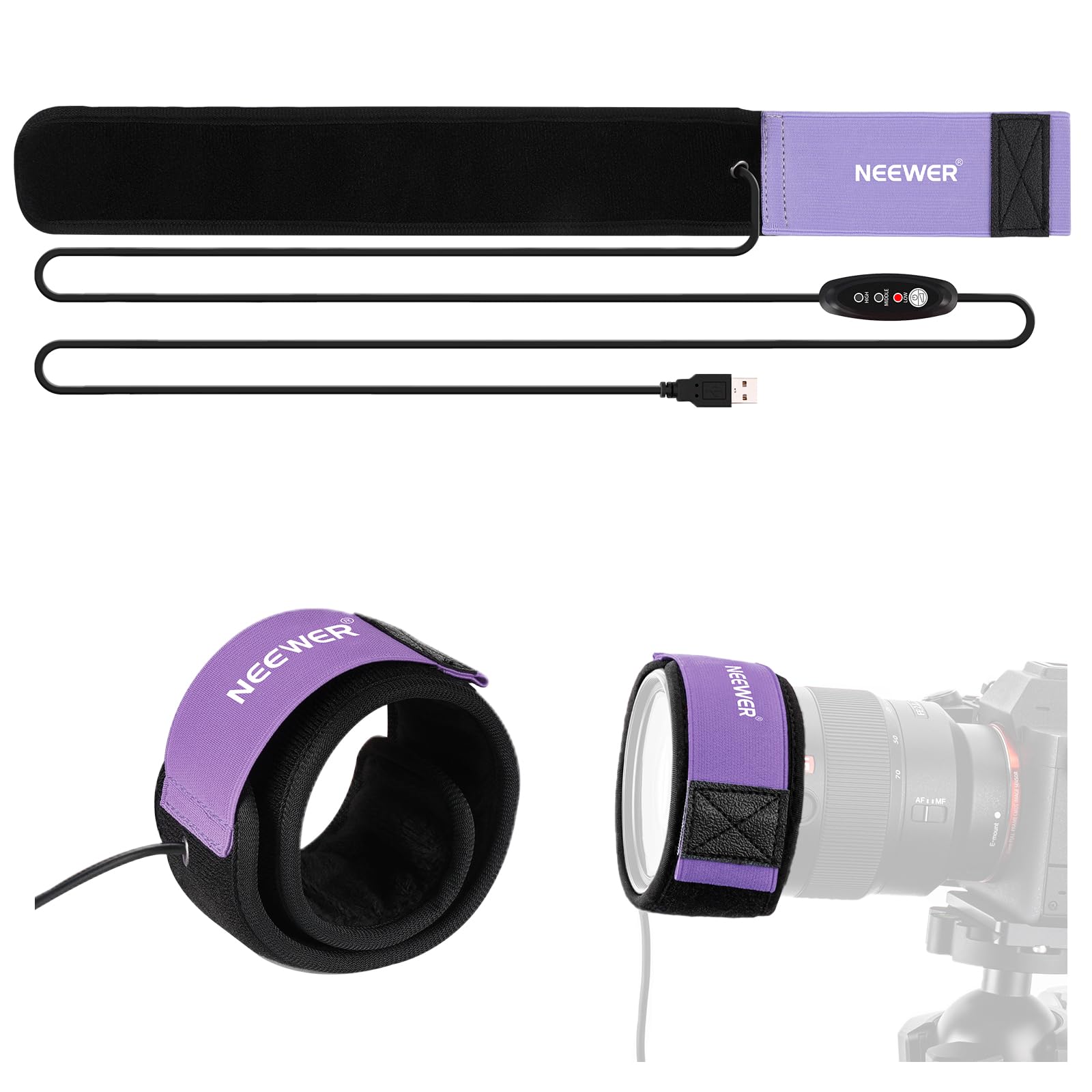 Foto 2 pulgar | Calentador De Lente Usb Neewer Hw-28 Para Cámara Réflex Digital Con Lente Telescópica - Venta Internacional.