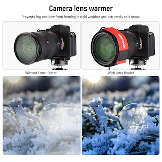 Foto 4 | Calentador De Lentes Neewer Usb 12/300 Mm Para Cámara Réflex Digital Y Telescopio - Venta Internacional.