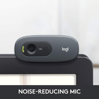 Foto 3 | Cámara Web Logitech C270 Hd (negra) Con H.264, Grabación De 1080p - Venta Internacional.