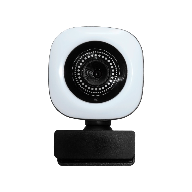 Foto 2 pulgar | Webcam Naceb Na-0958 1080p 30fps Con Microfono Luz Led Usb 2.0