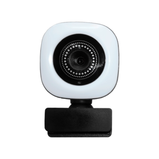 Foto 1 | Webcam Naceb Na-0958 1080p 30fps Con Microfono Luz Led Usb 2.0
