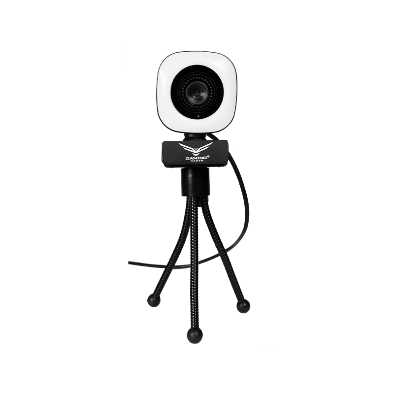 Foto 5 | Webcam Naceb Na-0958 1080p 30fps Con Microfono Luz Led Usb 2.0