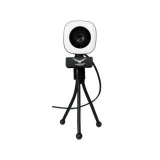 Foto 5 | Webcam Naceb Na-0958 1080p 30fps Con Microfono Luz Led Usb 2.0
