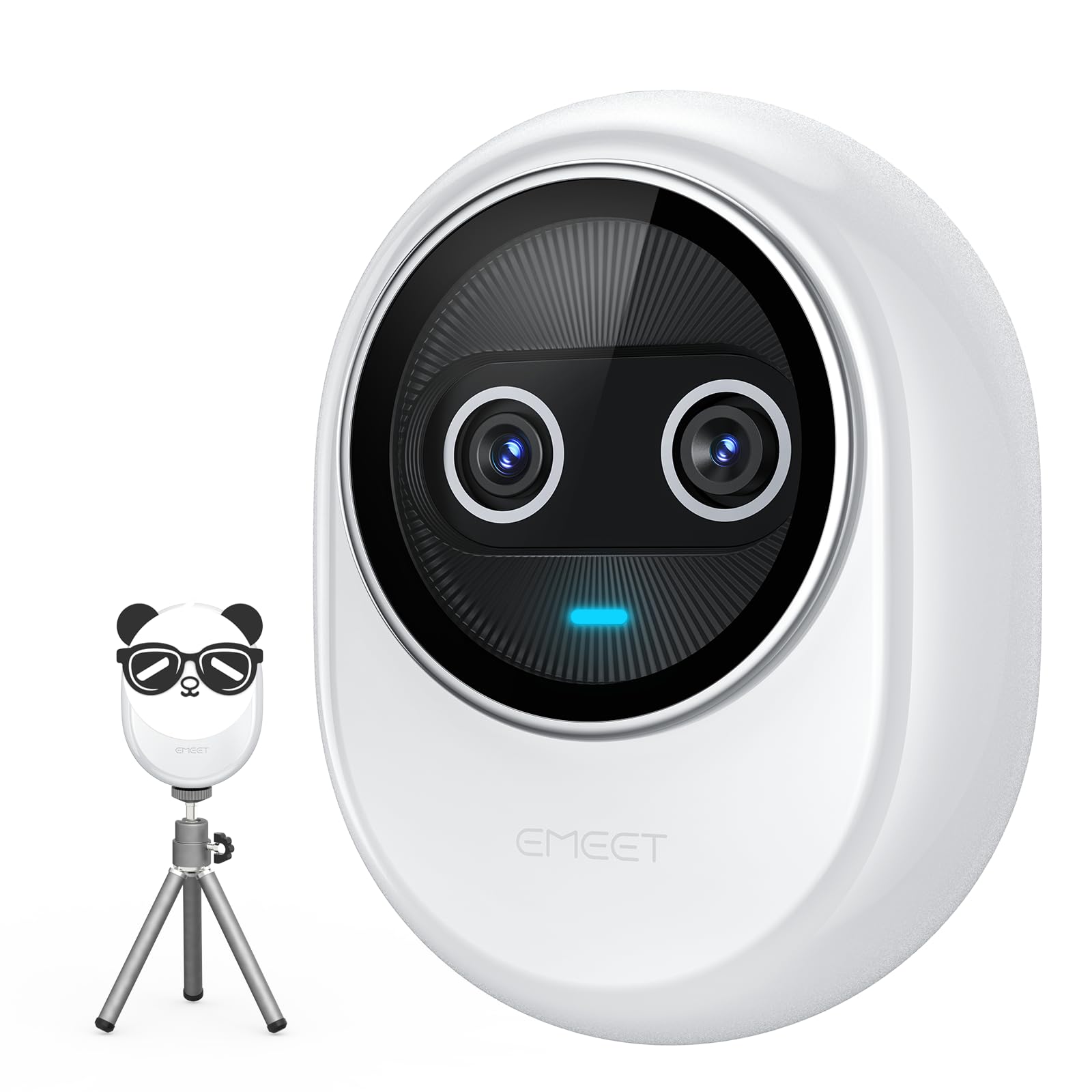 Cámara Web Emeet Piko+ 4k De Doble Cámara Alimentada Por Ia Con 3 Micrófonos - Venta Internacional.