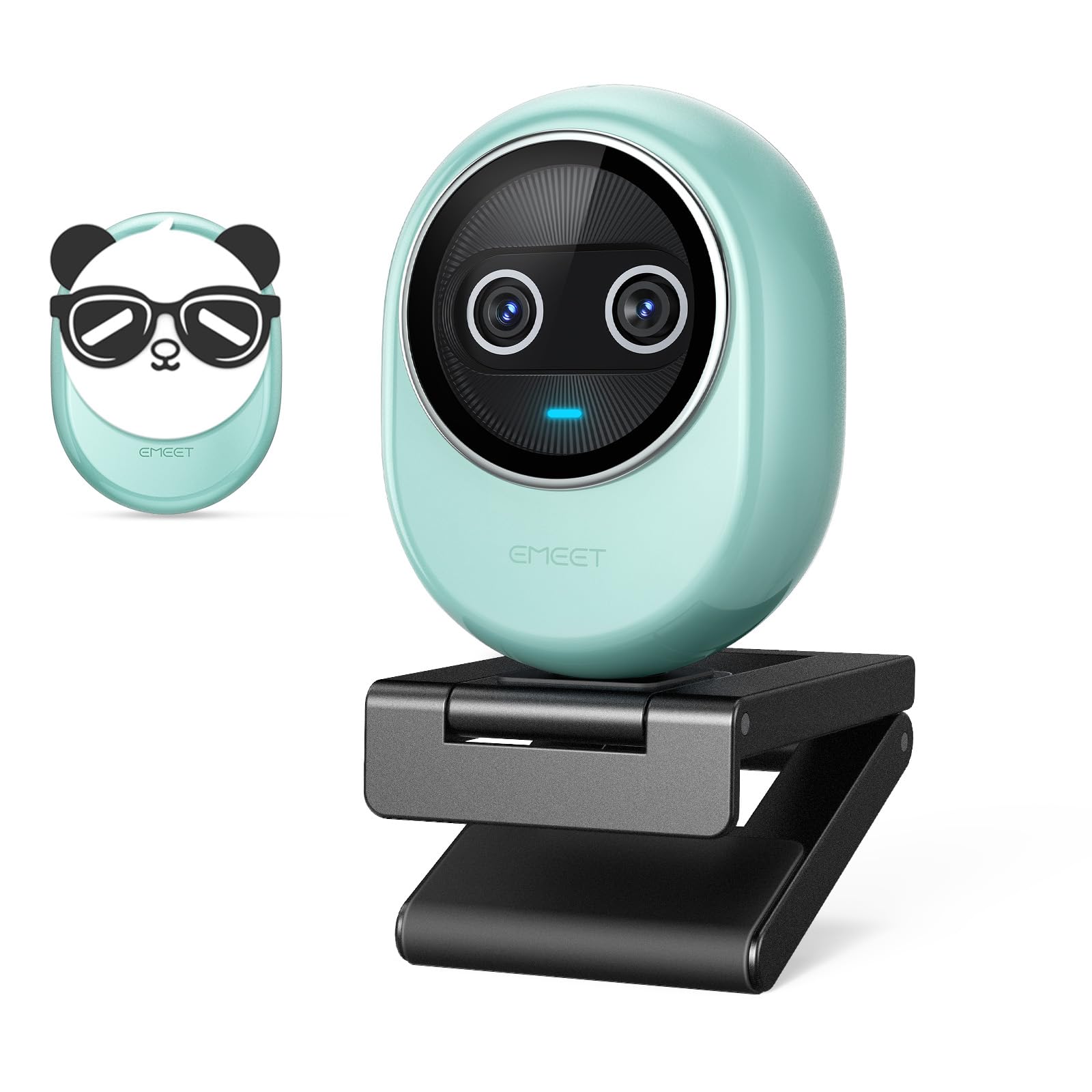 Cámara Web Emeet Piko+ 4k De Doble Cámara Alimentada Por Ia Con 3 Micrófonos - Venta Internacional.