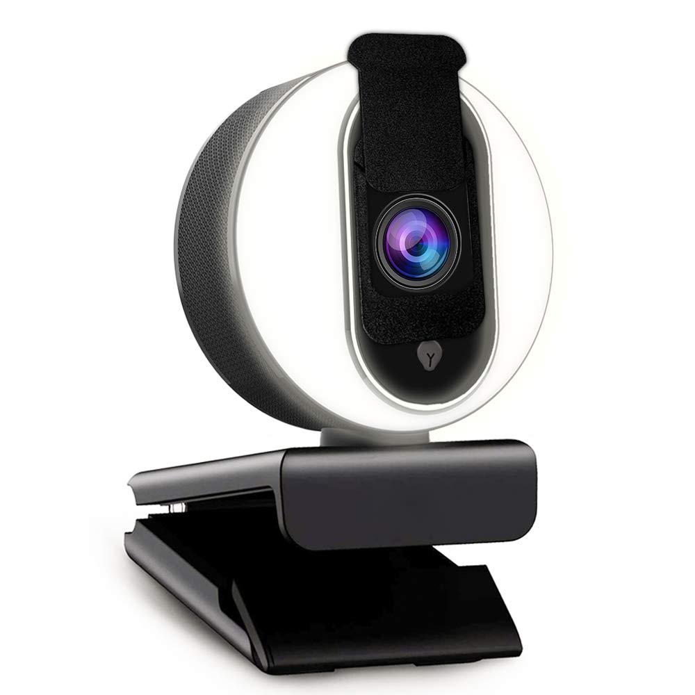 Cámara Web Nexigo N680e 1080p Con Anillo De Luz  Cubierta De Privacidad - Venta Internacional.