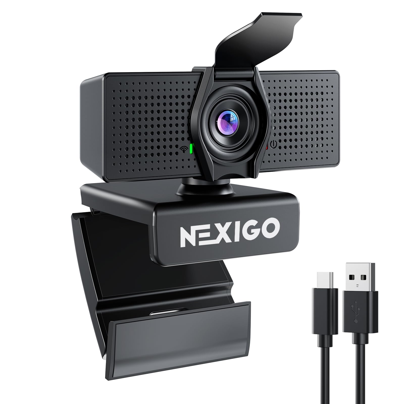 Cámara Web Nexigo N60 Pro (gen 2) 1080p Con Micrófono Y Funda De Privacidad - Venta Internacional.