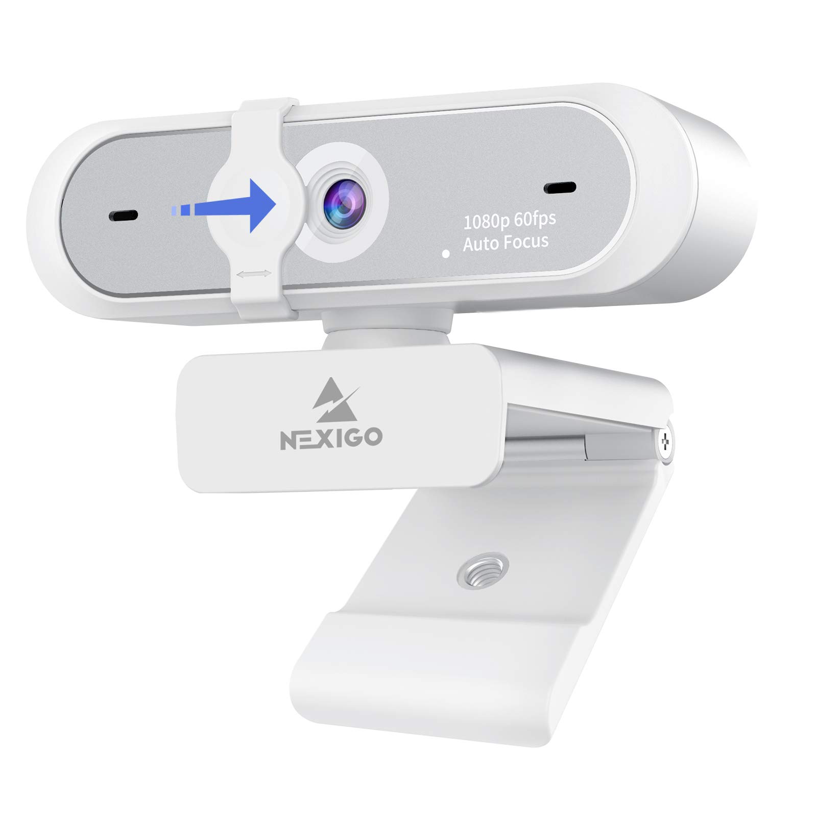 Cámara Web Nexigo N660p 1080p 60 Fps Con Control De Software Blanca - Venta Internacional.