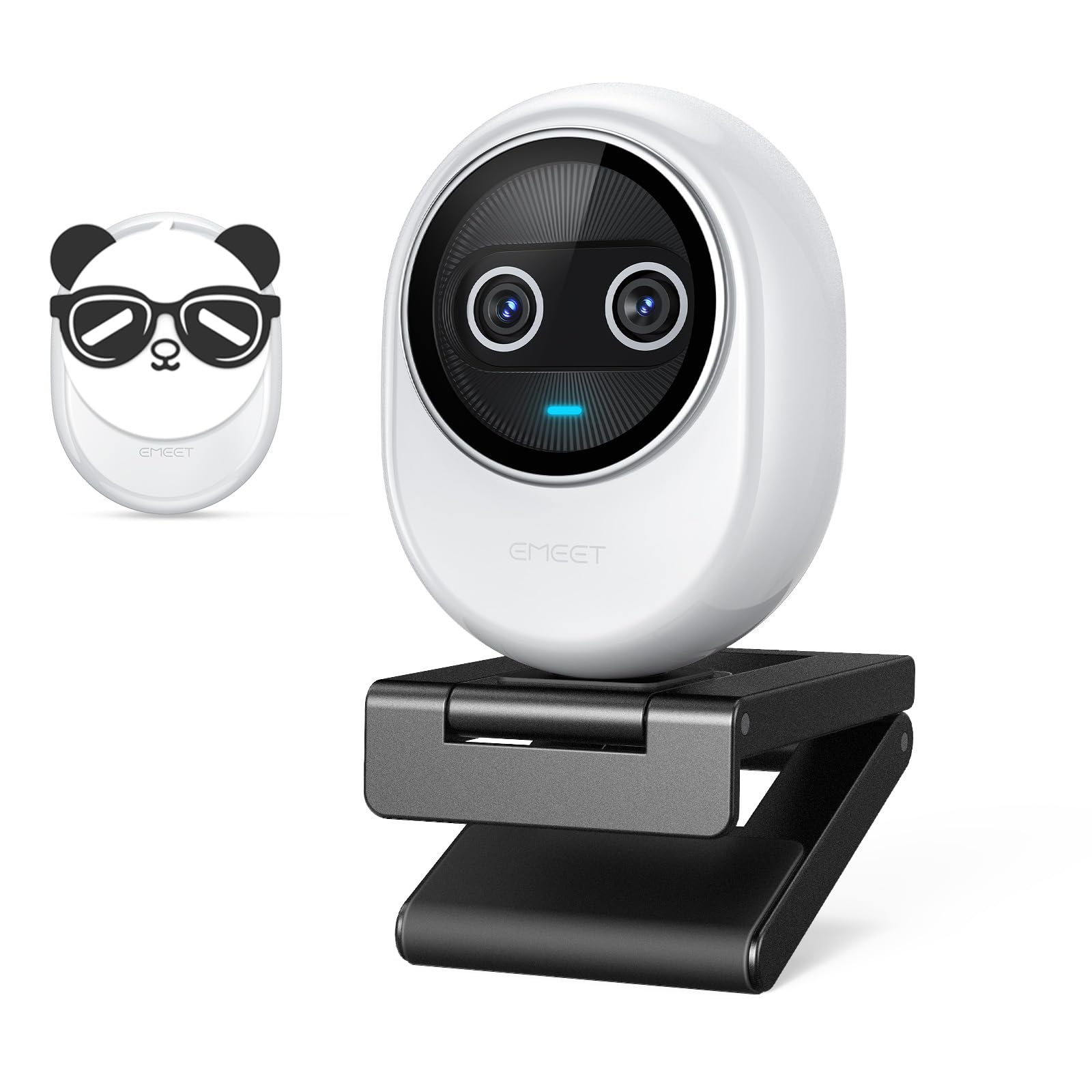 Cámara Web Emeet Piko+ 4k De Doble Cámara Alimentada Por Ia Con 3 Micrófonos - Venta Internacional.