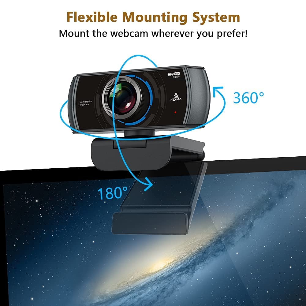 Foto 6 | Cámara Web Nexigo N980p 1080p 60fps Con Micrófono Usb - Venta Internacional.