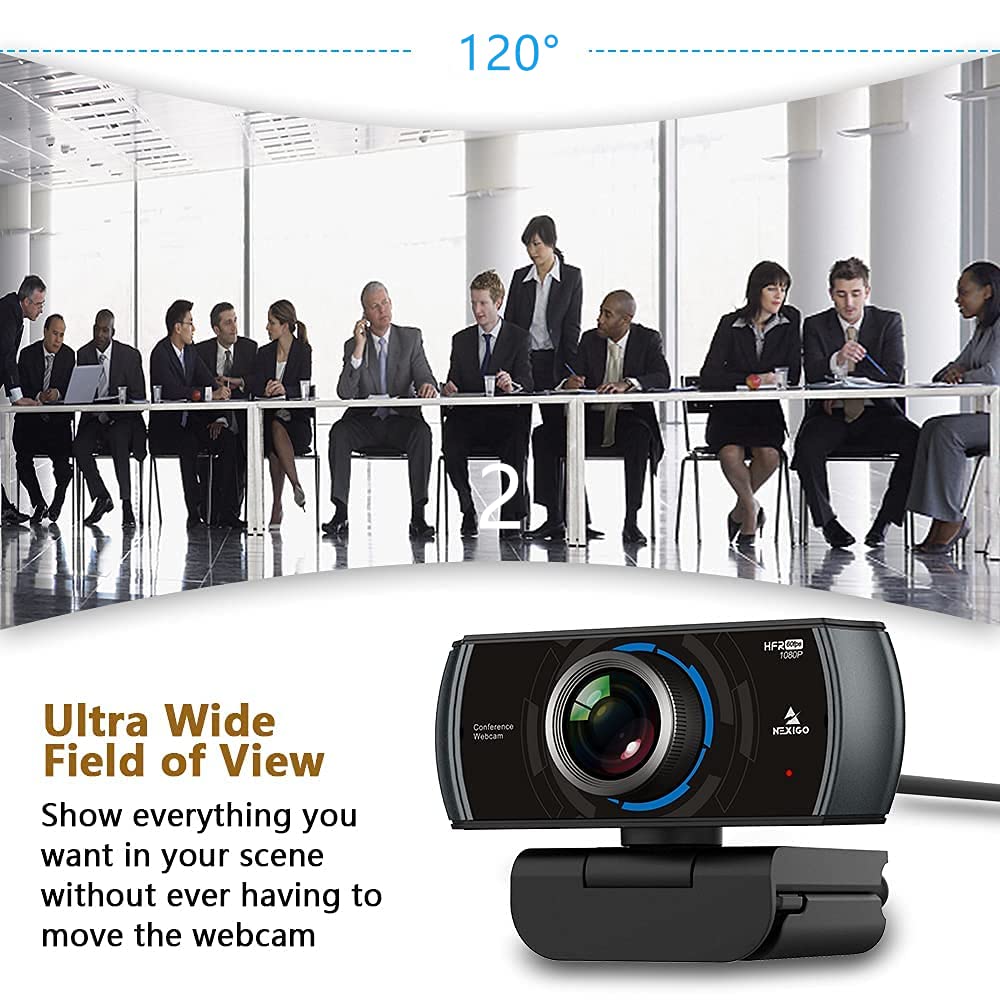 Foto 8 pulgar | Cámara Web Nexigo N980p 1080p 60fps Con Micrófono Usb - Venta Internacional.