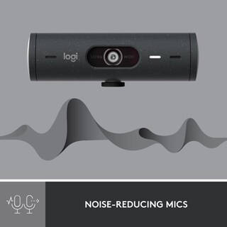 Foto 4 | Reacondicionado Cámara Web Logitech Brio 500 De 4 Mp 1080p Usb-c Color Grafito Renovada - Venta Internacional.