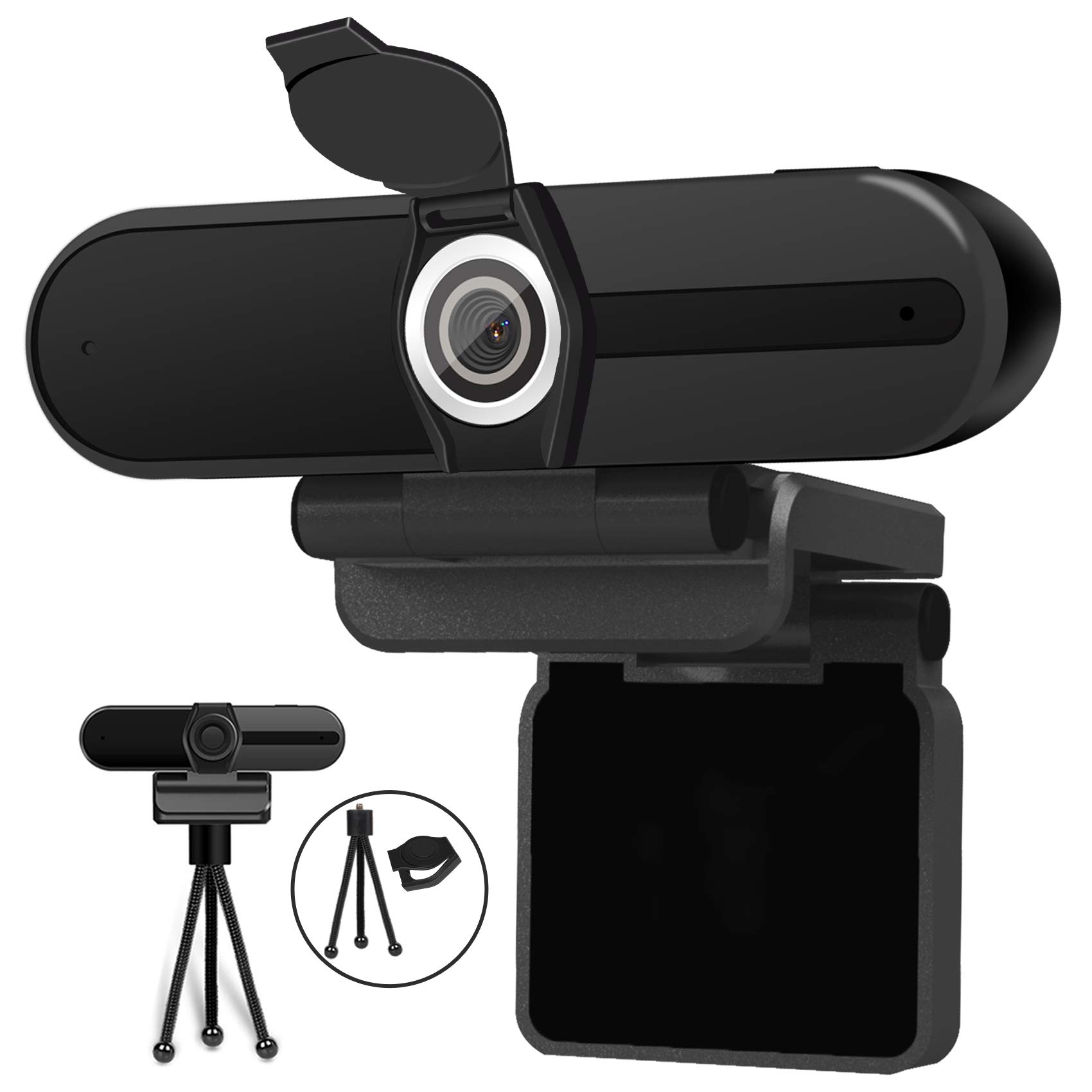 Cámara Web Xpcam 4k 8mp Hd Con Micrófono Y Obturador De Privacidad - Venta Internacional.