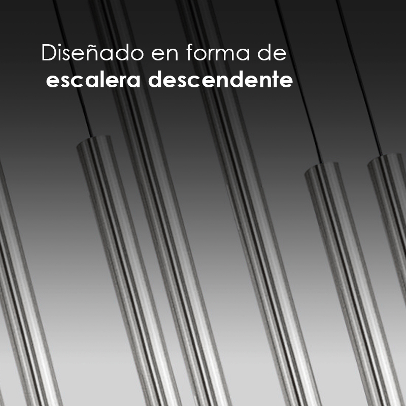 Foto 5 | Ucto Lampara Colgante Led Minimalista Iliosinnova