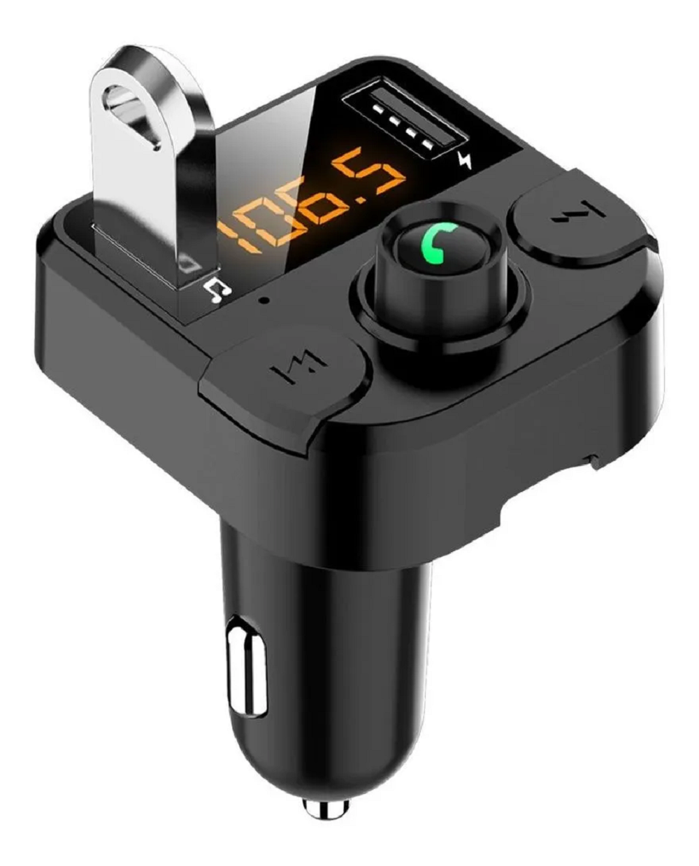 Foto 2 pulgar | Transmisor Receptor de Audio Estéreo Fm Bluetooth Mp3 Malubero color Negro