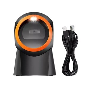Foto 1 | Lector Código Barras Omnidireccional 1d/2d/qr Usb Scanner Negro