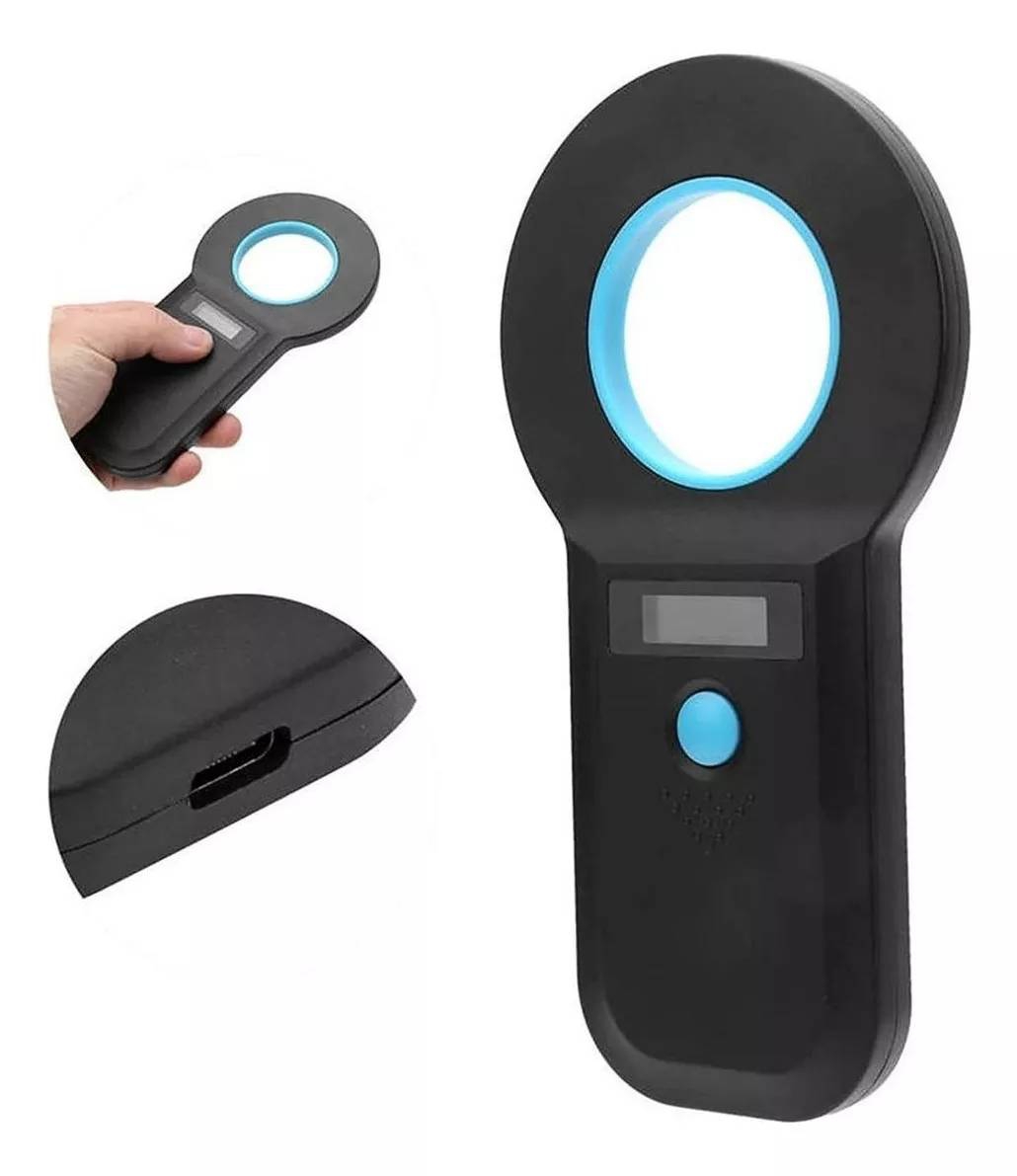 Foto 2 | Lector De Escáner De Chips De Microchip Para Mascotas 134,2 Khz/125 Khz - Venta Internacional.