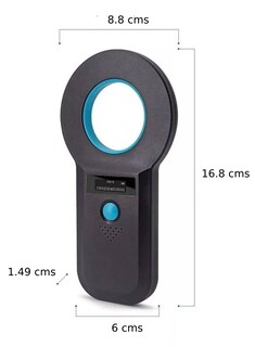 Foto 6 | Lector De Escáner De Chips De Microchip Para Mascotas 134,2 Khz/125 Khz - Venta Internacional.