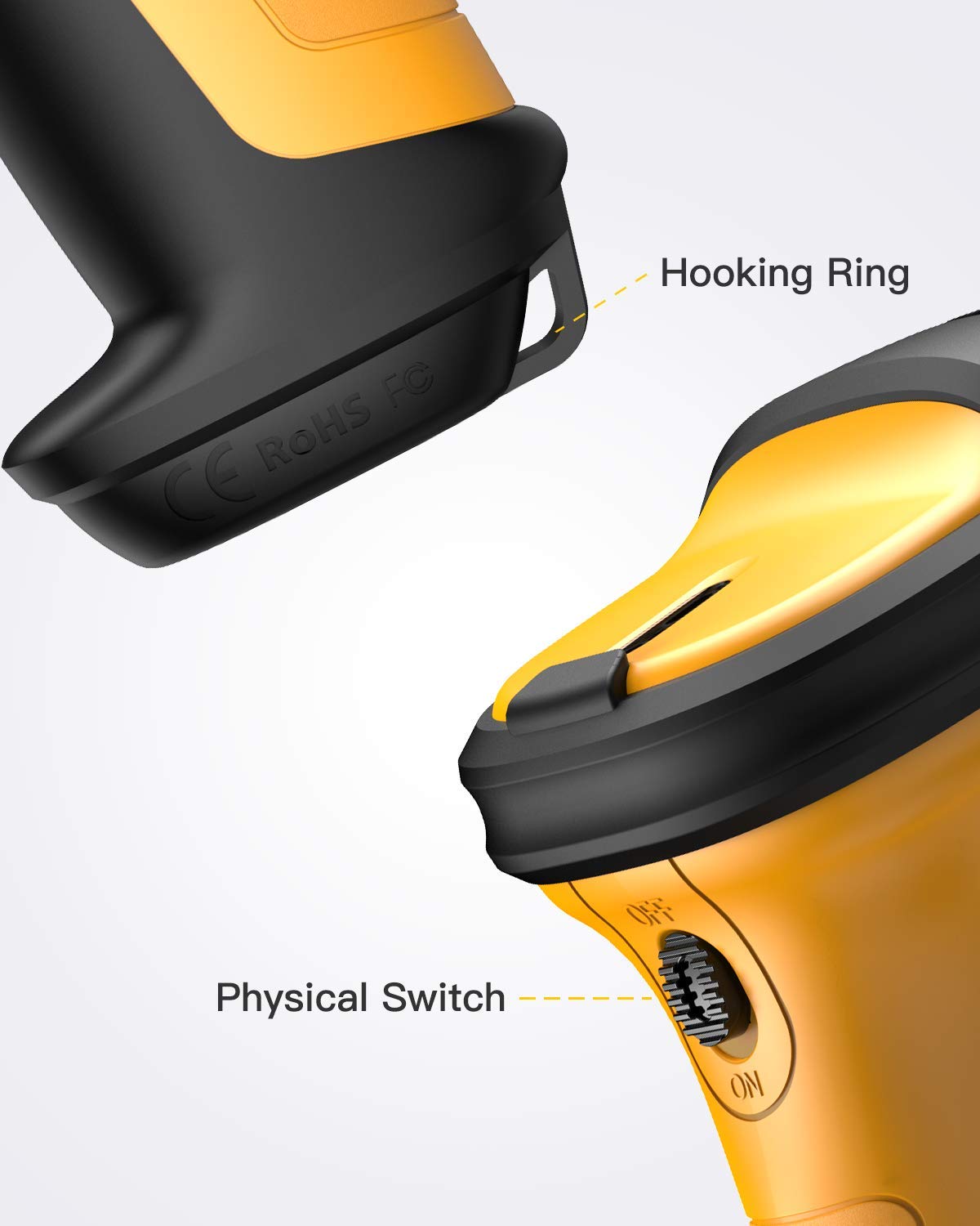 Foto 5 | Escáner De Código De Barras Inateck P6 Inalámbrico De 2,4 Ghz, 2600 Mah, 60 M De Alcance - Venta Internacional.