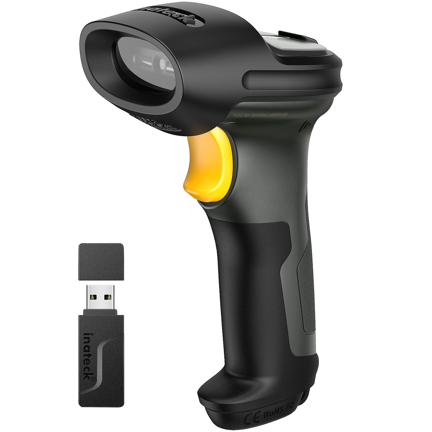 Foto 1 | Escáner De Código De Barras Inalámbrico Inateck Super Pro 7 Con Alcance De 330 Pies - Venta Internacional.
