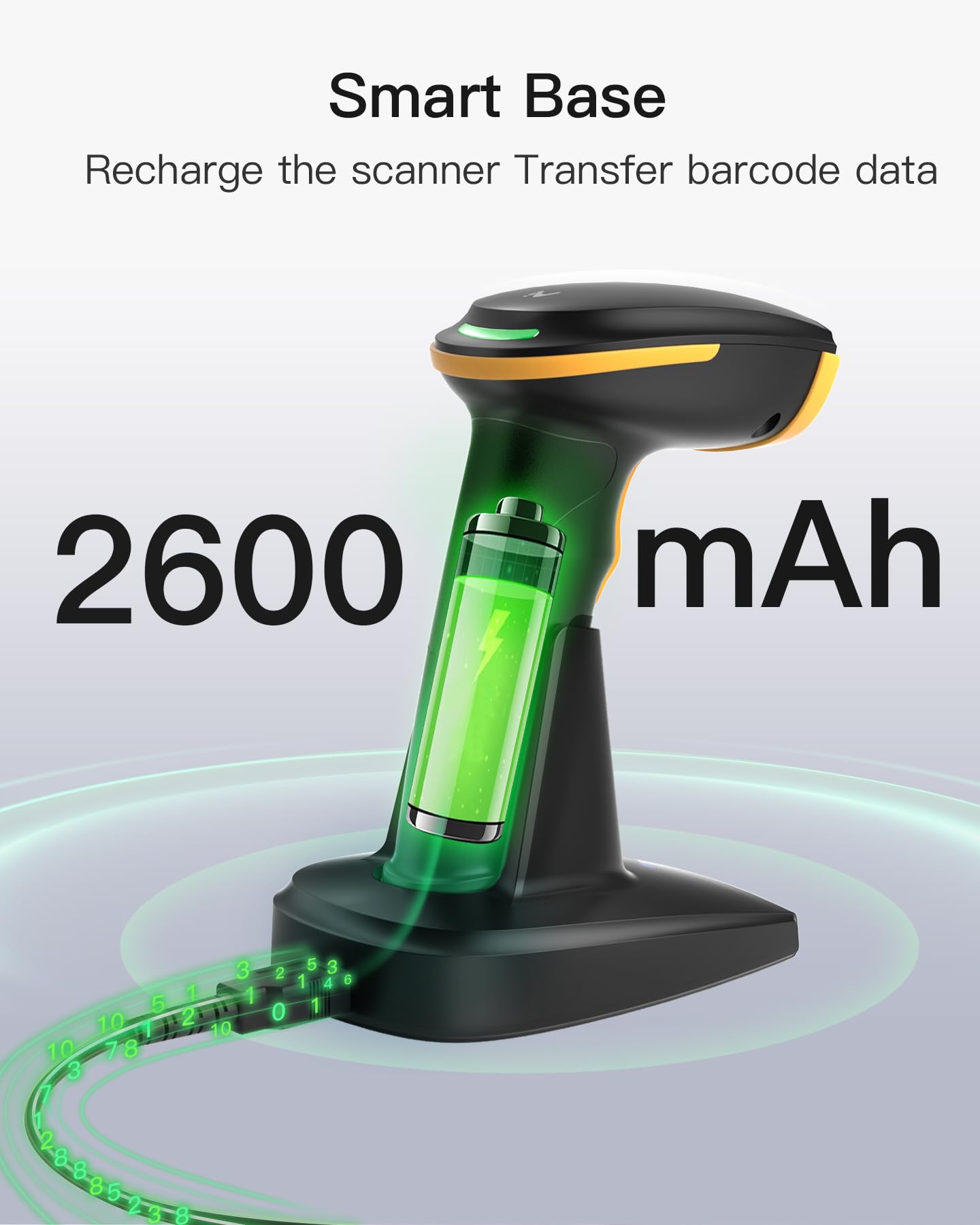 Foto 3 | Escáner De Código De Barras Bluetooth Inateck 2d Inalámbrico Con 2600 Mah - Venta Internacional.