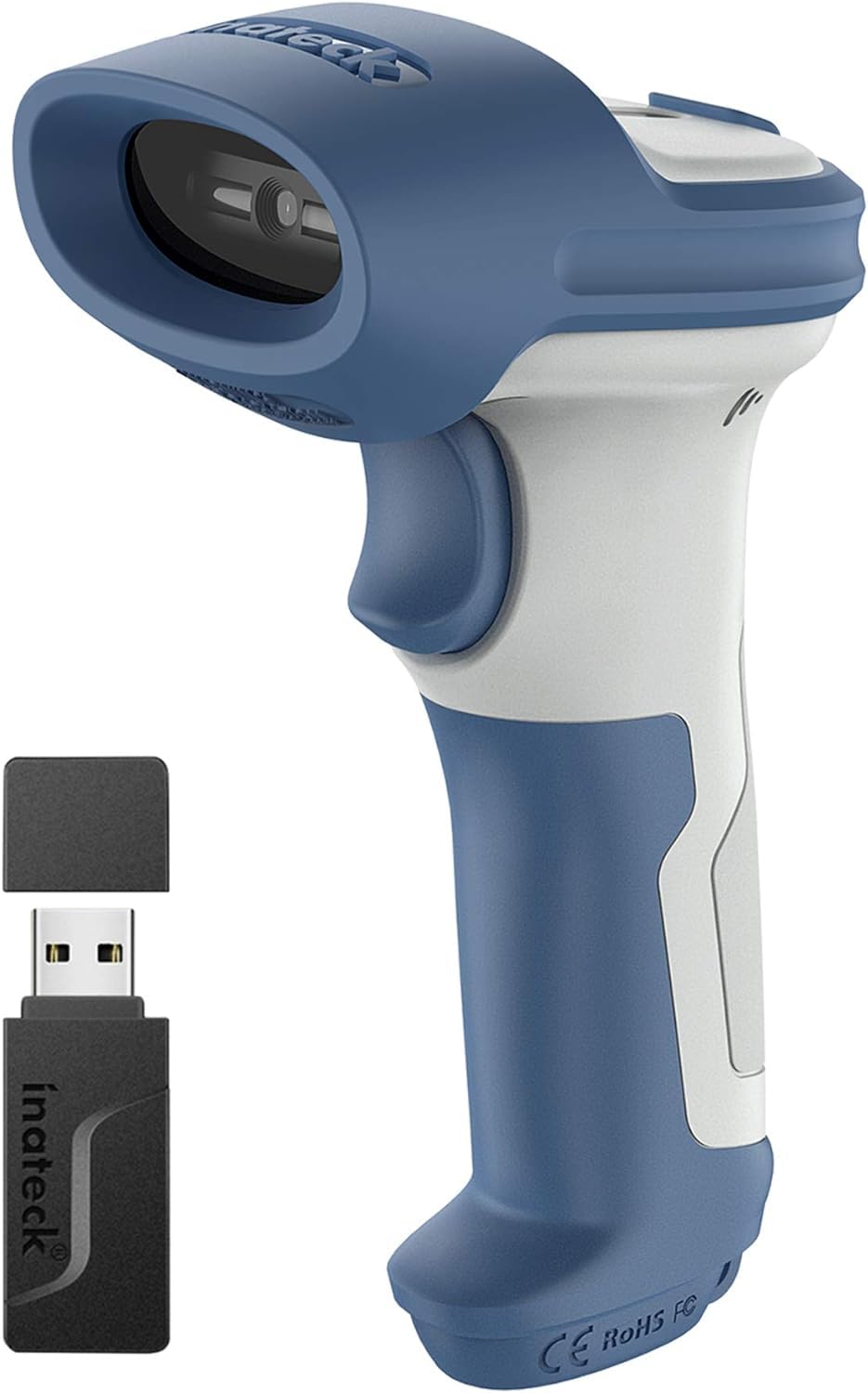 Foto 1 | Escáner De Código De Barras Inateck Bcst-73 Bluetooth 5.0 2d Inalámbrico - Venta Internacional.