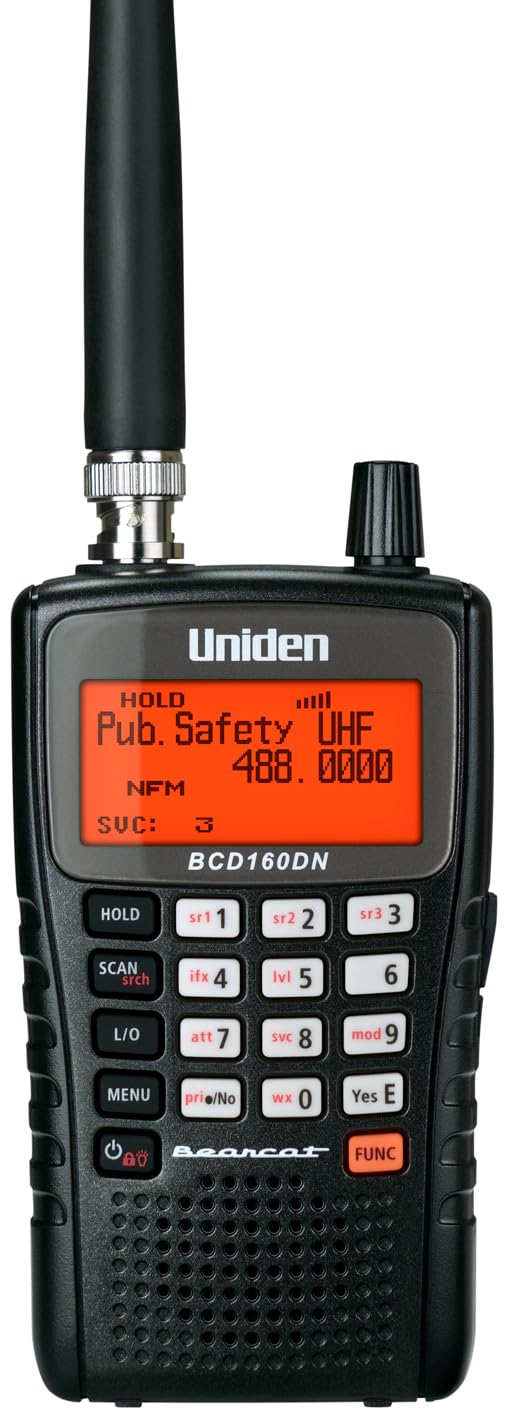 Foto 2 pulgar | Escáner Digital Portátil Uniden Bearcat Bcd160dn - Venta Internacional.