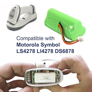 Foto 5 | Batería Hqrp Compatible Con Motorola Symbol Ls4278 Ls-4278 - Venta Internacional.