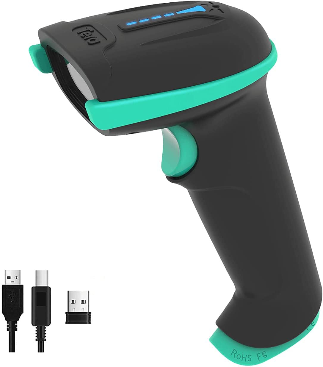 Escáner De Código De Barras Tera Wireless Versátil Láser 1d 2 En 1 - Venta Internacional.