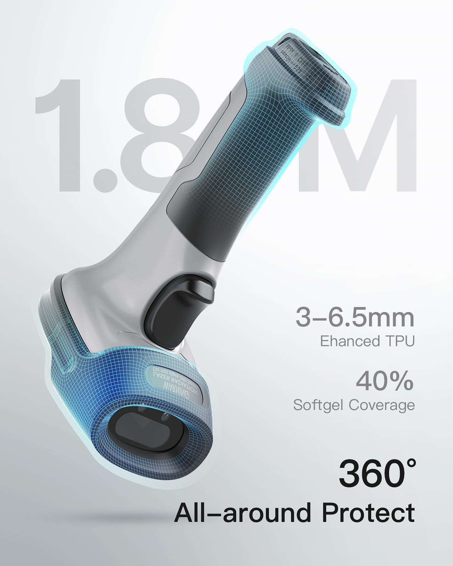 Foto 4 pulgar | Escáner De Código De Barras Bluetooth Inateck Bcst-70 180 Días De Espera - Venta Internacional.