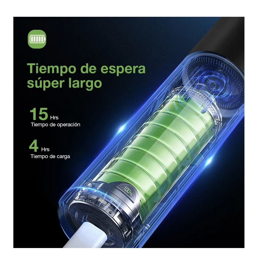 Foto 4 pulgar | Lector De Código De Barras Inalámbrico Verde Con Negro