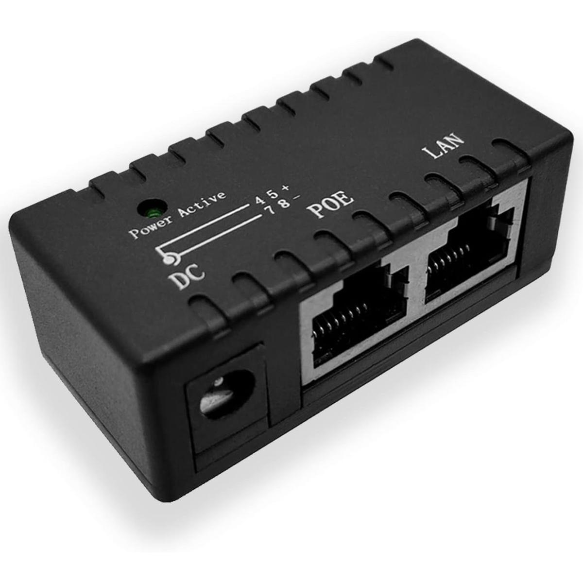 Foto 4 pulgar | Inyector Poe Teléfonos IP Hot Shot Mxpoi-005 Negro 5 Piezas