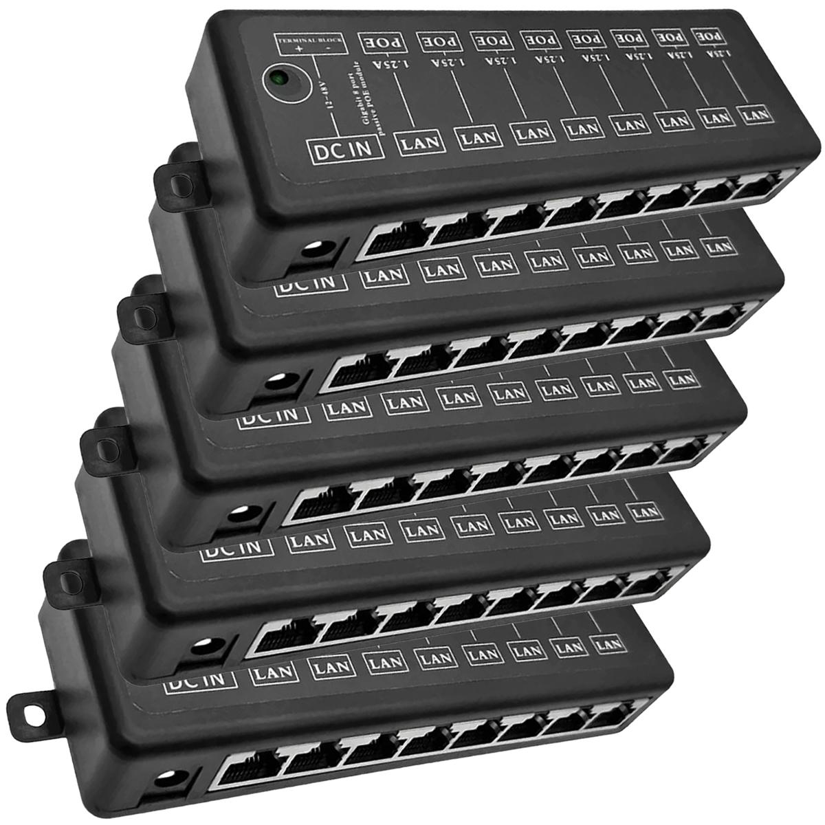 Foto 1 | Inyectores Poe Alta Calidadventdepot Mxpei-005 5piezas Negro