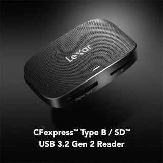 Foto 2 | Lector de Tarjetas Lexar Professional CFexpress Tipo B/SD USB 3.2 - Venta Internacional
