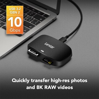 Foto 3 | Lector de Tarjetas Lexar Professional CFexpress Tipo B/SD USB 3.2 - Venta Internacional